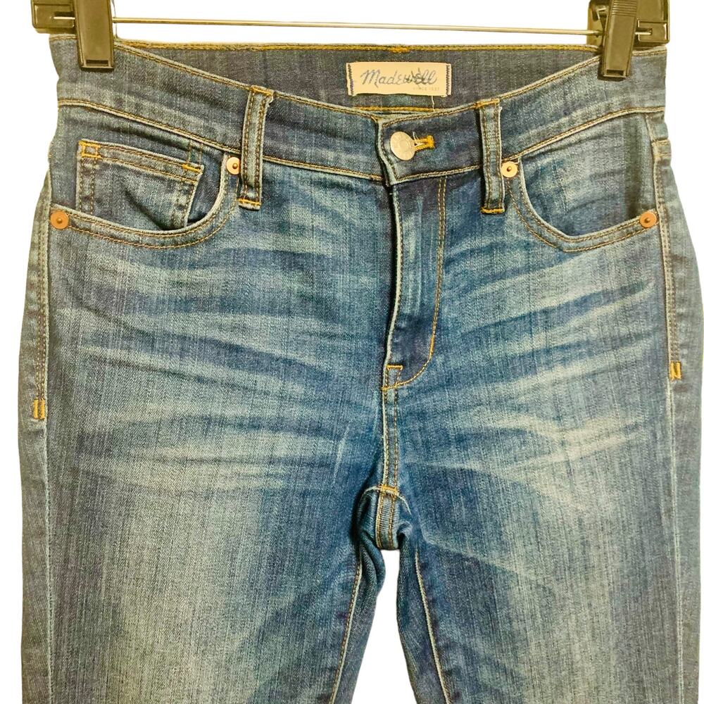 Madewell High Riser Skinny Jeans Womens Size 25 - Picture 3 of 9